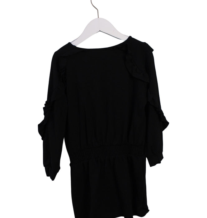 A Black Long Sleeve Dresses from Little Remix in size 8Y for girl. (Back View)