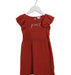 A Red Short Sleeve Dresses from Oeuf in size 2T for girl. (Front View)