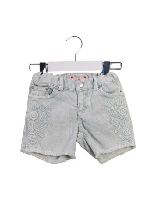 A Green Shorts from Bonpoint in size 4T for girl. (Front View)