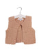 A Pink Sweater Vests from Bonpoint in size 2T for girl. (Front View)