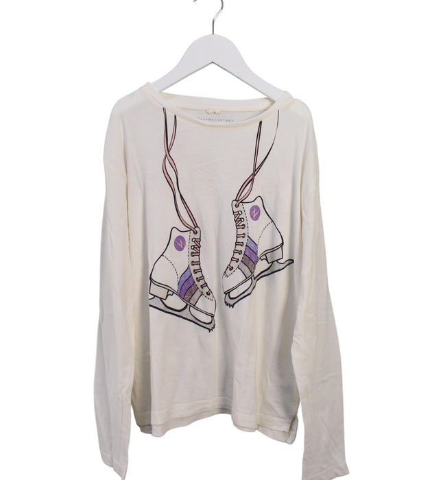 A White Long Sleeve Tops from Stella McCartney in size 12Y for girl. (Front View)