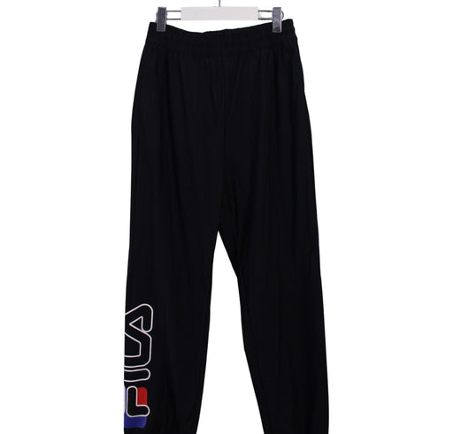 A Black Casual Pants from Fila in size 11Y for boy. (Front View)
