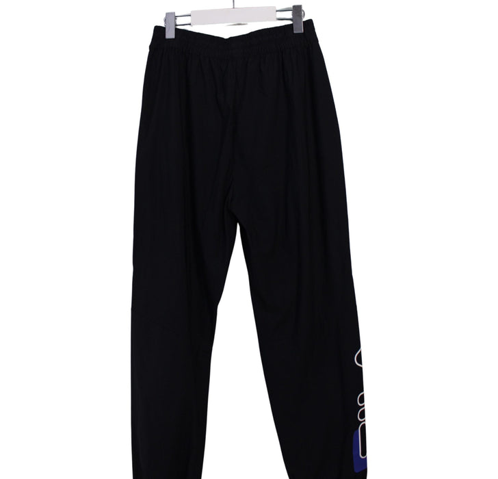 A Black Casual Pants from Fila in size 11Y for boy. (Back View)