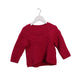 A Pink Knit Sweaters from Jacadi in size 4T for girl. (Front View)