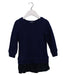 A Navy Long Sleeve Dresses from Polo Ralph Lauren in size 3T for girl. (Front View)