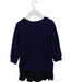 A Navy Long Sleeve Dresses from Polo Ralph Lauren in size 3T for girl. (Back View)