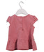A Pink Short Sleeve Tops from Janie & Jack in size 3T for girl. (Back View)