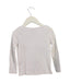 A White Long Sleeve Tops from Petit Bateau in size 4T for girl. (Back View)