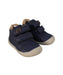 A Blue Sneakers from Bisgaard in size 12-18M for boy. (Front View)