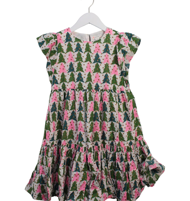 A Multicolour Short Sleeve Dresses from Crewcuts in size 8Y for girl. (Front View)