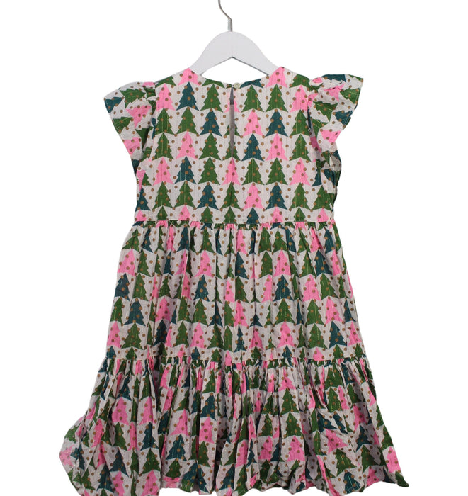 A Multicolour Short Sleeve Dresses from Crewcuts in size 8Y for girl. (Back View)