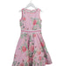 A Pink Sleeveless Dresses from Monnalisa in size 10Y for girl. (Front View)