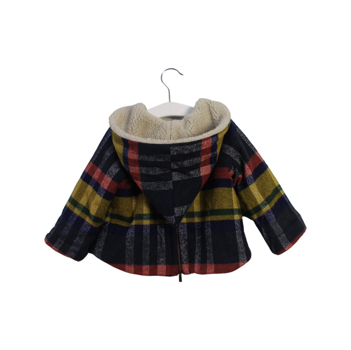 A Multicolour Lightweight Jackets from Nanos in size 2T for girl. (Back View)