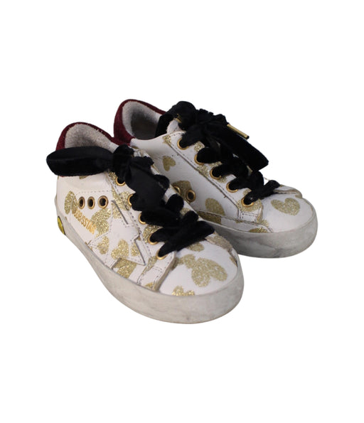 A White Sneakers from Golden Goose in size 18-24M for girl. (Front View)