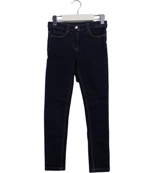 A Blue Jeans from Jacadi in size 6T for girl. (Front View)
