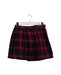 A Red Short Skirts from Jacadi in size 6T for girl. (Front View)