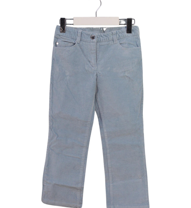 A Blue Casual Pants from Jacadi in size 6T for girl. (Front View)