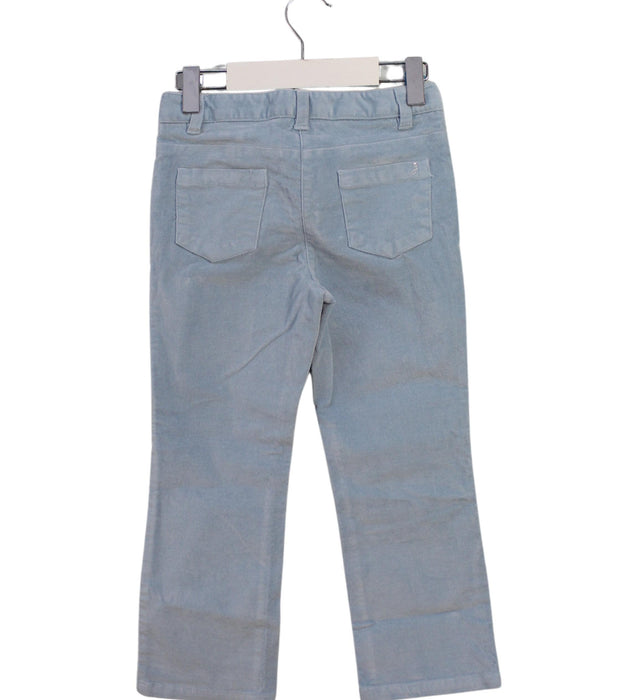 A Blue Casual Pants from Jacadi in size 6T for girl. (Back View)