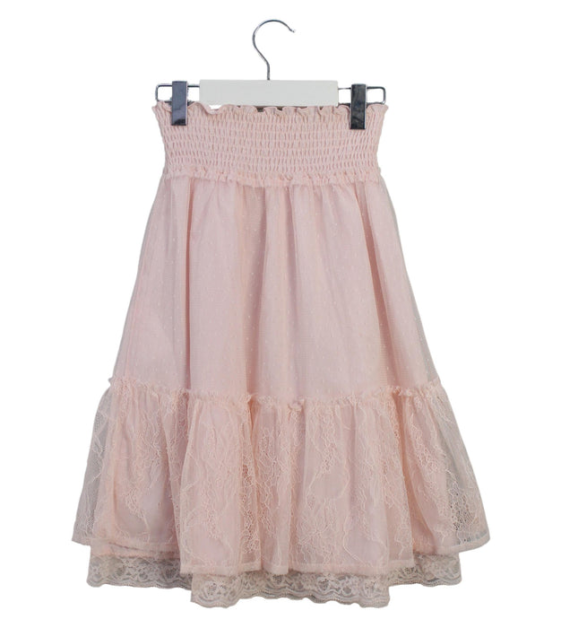 A Pink Long Skirts from Nicholas & Bears in size 4T for girl. (Back View)