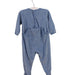 A Blue Onesies from Petit Bateau in size 6-12M for boy. (Back View)