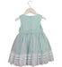 A Green Sleeveless Dresses from Chickeeduck in size 18-24M for girl. (Back View)