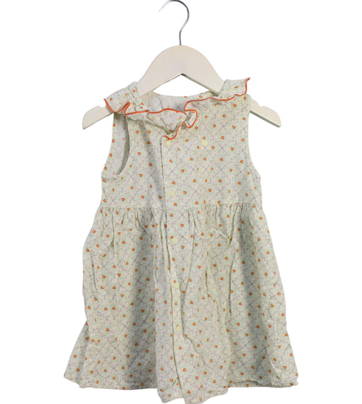 A Green Sleeveless Dresses from Balabala in size 18-24M for girl. (Front View)