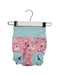 A Pink Swim Diapers from Splash About in size 3-6M for girl. (Front View)