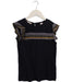 A Navy Short Sleeve Tops from Scotch & Soda in size 8Y for girl. (Front View)