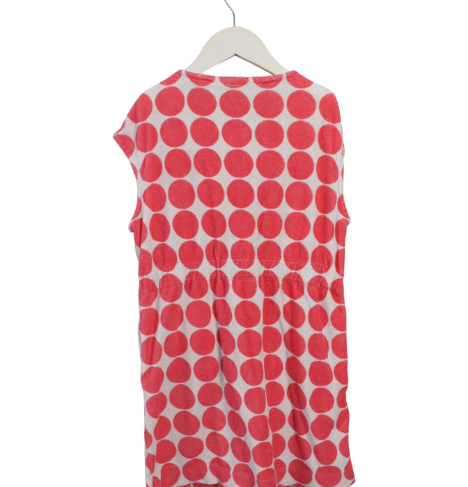 A Red Sleeveless Dresses from Crewcuts in size 8Y for girl. (Back View)