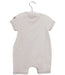 A Ivory Short Sleeve Rompers from Moncler in size 6-12M for neutral. (Back View)