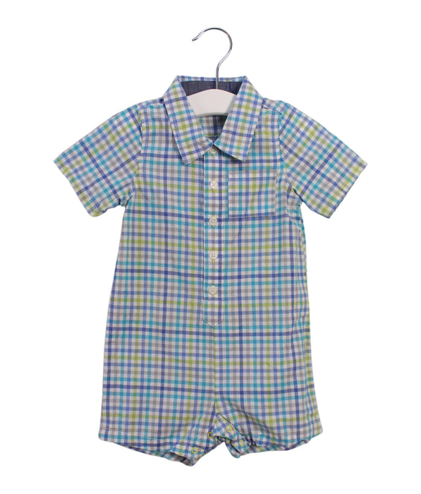 A Multicolour Short Sleeve Rompers from Egg by Susan Lazar in size 6-12M for boy. (Front View)