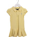 A Yellow Short Sleeve Dresses from Ralph Lauren in size 4T for girl. (Front View)