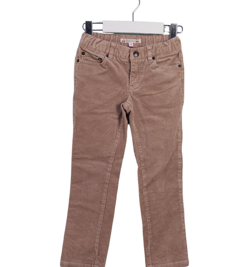 A Brown Casual Pants from Bonpoint in size 4T for girl. (Front View)