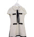 A Ivory Short Sleeve Dresses from Nicholas & Bears in size 4T for girl. (Front View)