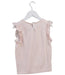 A Pink Sleeveless Tops from Petit Bateau in size 8Y for girl. (Back View)