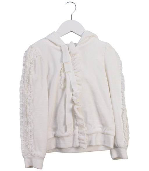 A White Lightweight Jackets from Nicholas & Bears in size 6T for girl. (Front View)