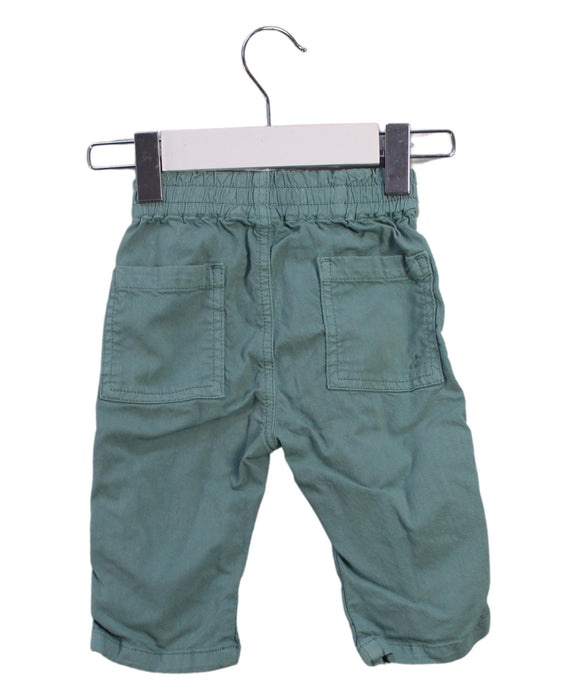 A Green Casual Pants from Bonpoint in size 3-6M for boy. (Back View)