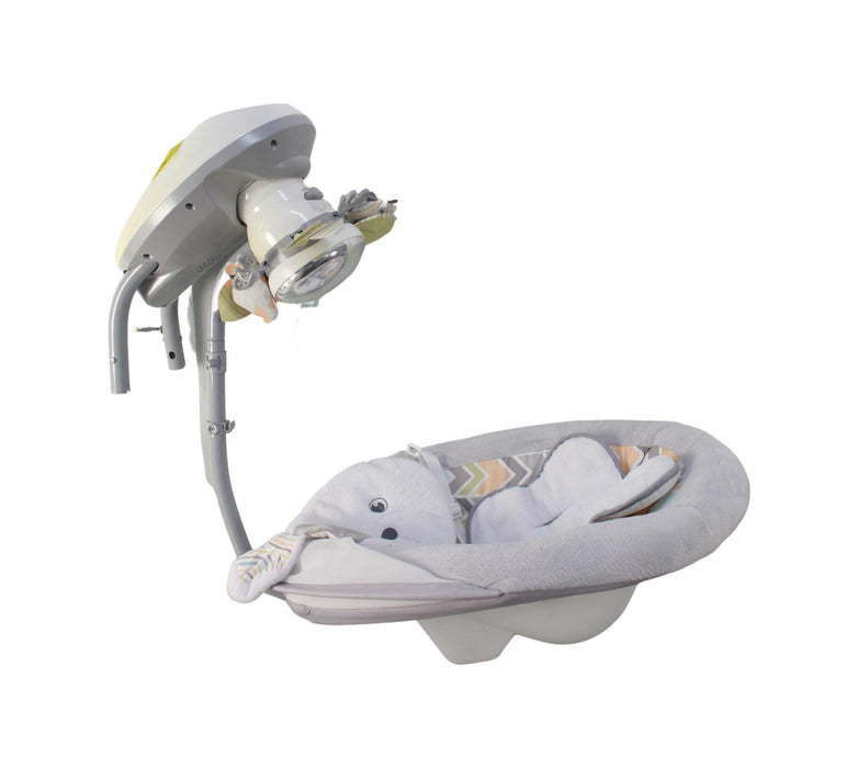 Grey Fisher Price Sweet Snugapuppy Swing Dual Motion Baby Swing 0M 6M Retykle