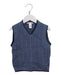 A Blue Sweater Vests from Janie & Jack in size 3T for boy. (Front View)