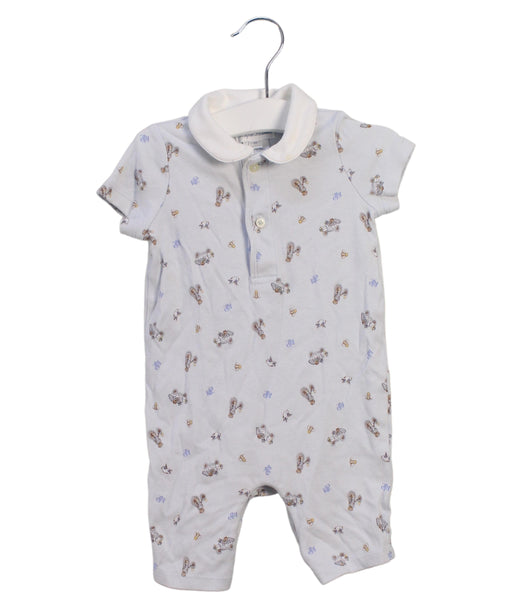 A Blue Jumpsuits from Ralph Lauren in size 3-6M for boy. (Front View)