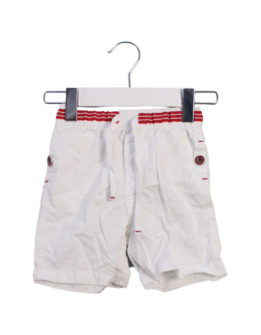 A White Shorts from Jacadi in size 3-6M for boy. (Front View)