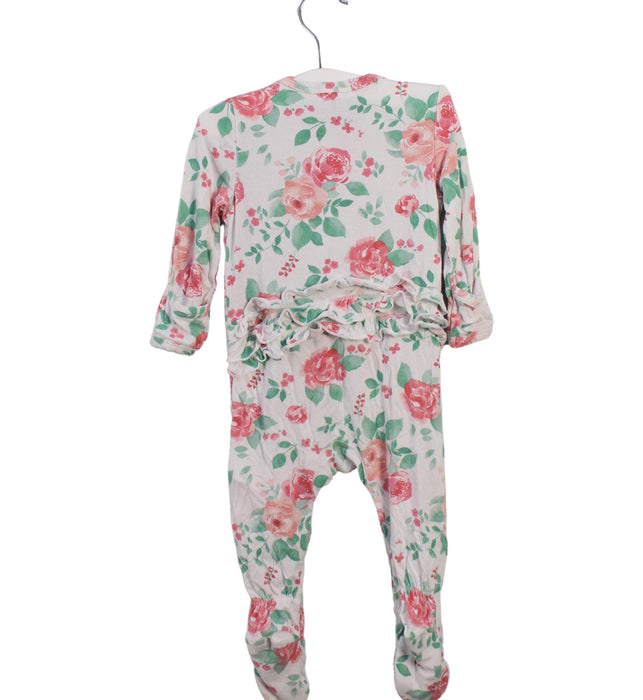 A White Long Sleeve Jumpsuits from Angel Dear in size 6-12M for girl. (Back View)