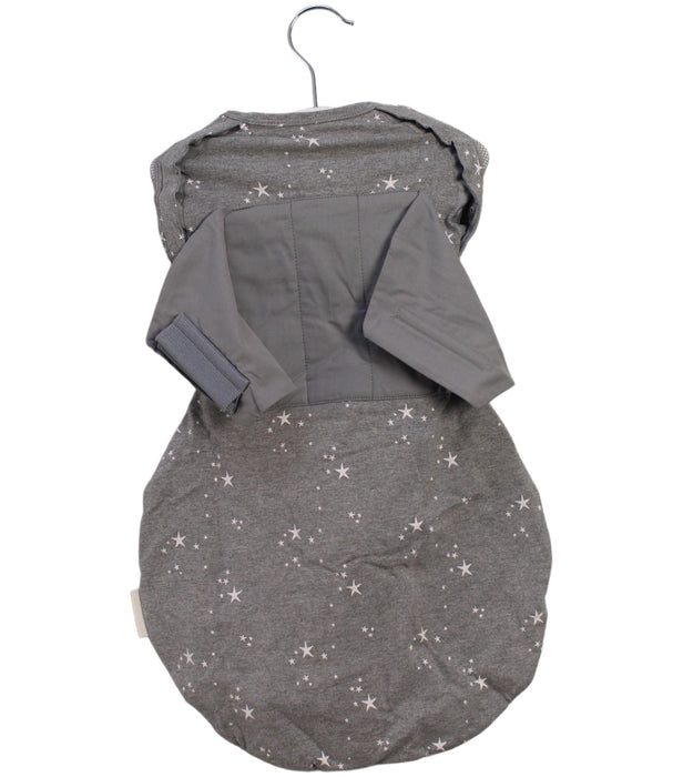 A Grey Sleepsacs from Happiest Baby in size S for girl. (Back View)