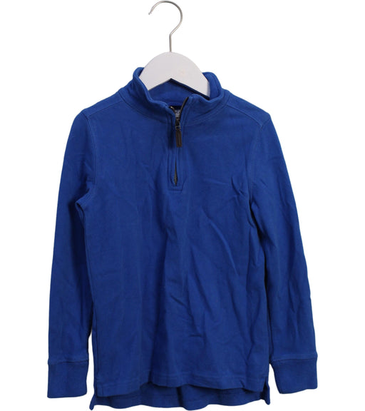 A Blue Long Sleeve Tops from Crewcuts in size 7Y for boy. (Front View)