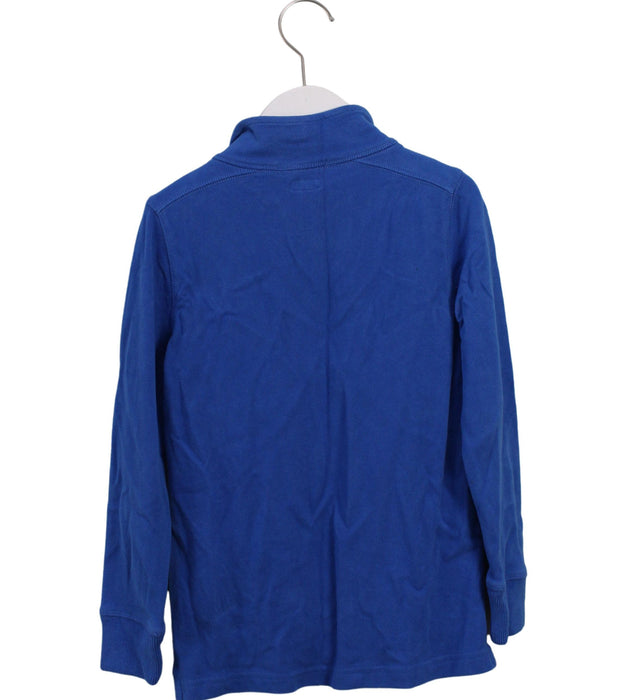 A Blue Long Sleeve Tops from Crewcuts in size 7Y for boy. (Back View)