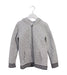 A Grey Puffer/Quilted Jackets from Seed in size 8Y for boy. (Front View)