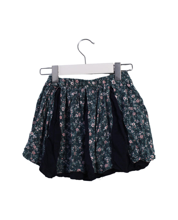 A Green Short Skirts from Carrément Beau in size 5T for girl. (Back View)