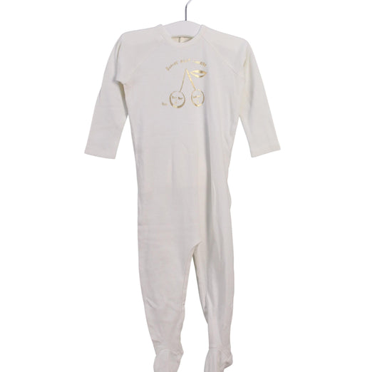 A Ivory Onesies from Bonpoint in size 6-12M for girl. (Front View)