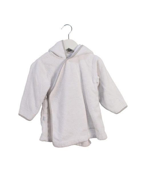 A White Cover Ups from Jacadi in size 12-18M for neutral. (Front View)