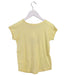 A Yellow Short Sleeve T Shirts from Bonpoint in size 6T for girl. (Back View)